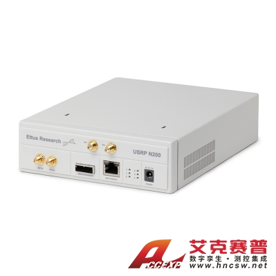 美國NI USRP N200 套件（USRP N200、2 根 SMA 隔板射頻電纜、以太網(wǎng)電纜、電源）