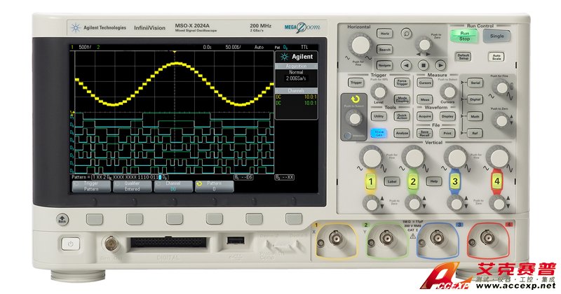 Agilent MSOX2004A 70 MHz、4 通道示波器图片