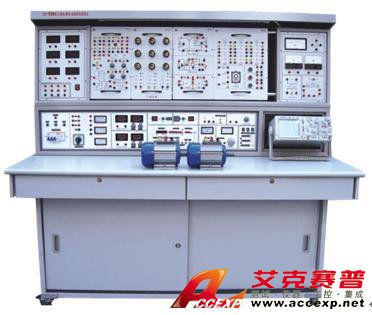HYL-3000C型立式电工、模电、数电、电气控制（带直流电机实验）实验装置