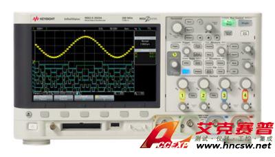keysight是德 MSOX2024A 混合信號(hào)示波器：200 MHz，4 個(gè)模擬通道