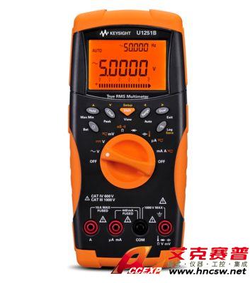 keysight是德 U1251B 手持式數(shù)字萬用表，4位半，基礎型